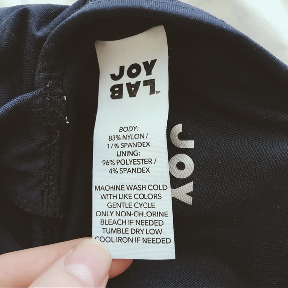 Joy Lab navy scallop sports bra size XS - Picture 5 of 5